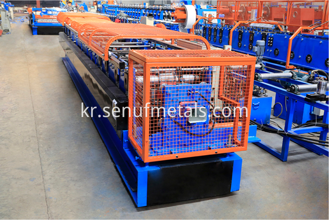 Downspout pipe forming machine 1